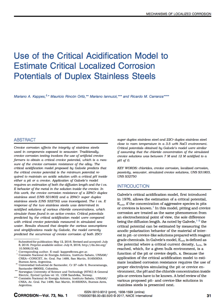Kappes et al - Critical acidification DSS