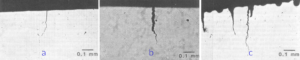 Effect of applied potential on SSC